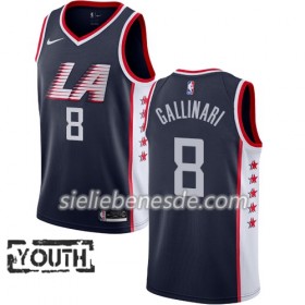 Kinder NBA LA Clippers Trikot Danilo Gallinari 8 2018-19 Nike City Edition Navy Swingman